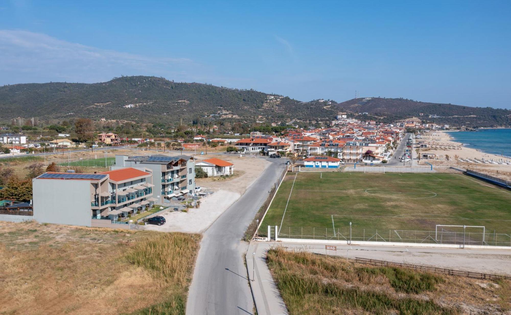 Vrahakia Beach Sarti Ngoại thất bức ảnh